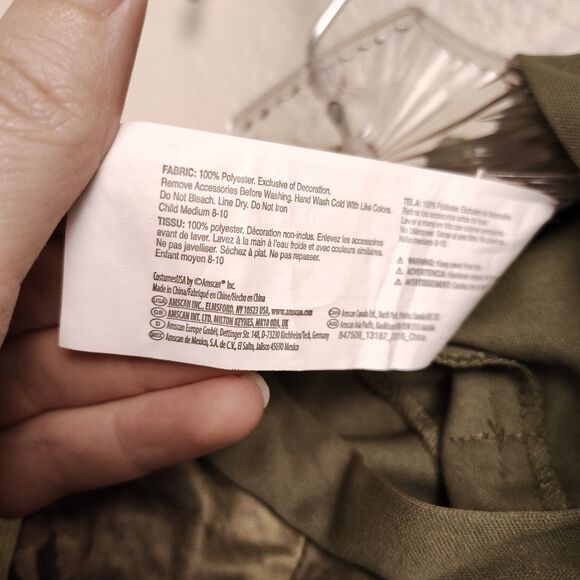 Padded Muscle TMNT Leonardo Costume W/ Removable Shell & Straps Childs M (8-10) - Picture 5 of 9